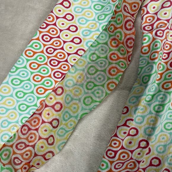 IBKUL Multicolor Long Sleeve Mock 1/4 Zip Golf Shirt Women's Size Medium - Picture 4 of 8